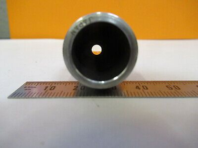 K-A-V JAPAN OBJECTIVE 6.5mm LENS OPTICS MICROSCOPE PART AS PICTURED #F9-A-41