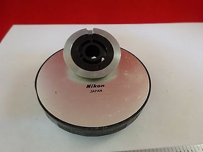 FOR PARTS MICROSCOPE NOSEPIECE TURRET NIKON JAPAN AS IS  BIN#L3-E-13