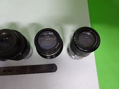 LOT 6 EA MICROSCOPE EYEPIECES ASSORTED OPTICS #W1-02