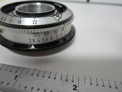 OPTICAL VINTAGE CAMERA SHUTTER  PRONTOR 125 GERMANY OPTICS  BIN#P2-A-08