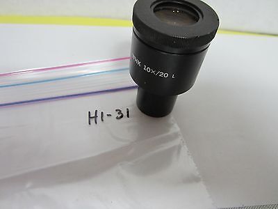 EYEPIECE OLYMPUS JAPAN WHK 10X/20 L MICROSCOPE OPTICS BIN#H1-31