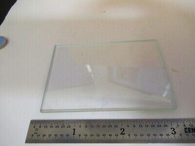 ZEISS GERMANY PLATE GLASS STAGE OPTICS MICROSCOPE PART AS PICTURED &Q6-A-35