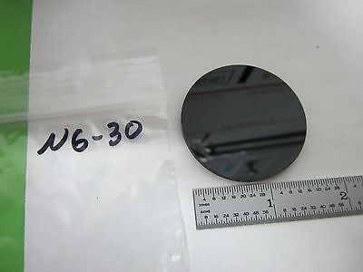 OPTICAL VERY DARK FILTER [OPAQUE ??] LASER OPTICS  BIN#N6-30