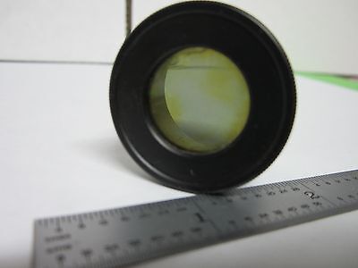 MICROSCOPE OBJECTIVE UNITRON JAPAN POLARIZER [dirty] AS IS OPTICS BIN#P5-13