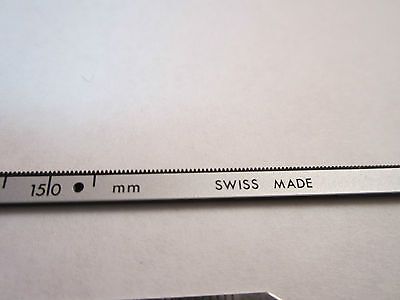 OPTICAL RULER SWISS MADE STAGE FOR MICROSCOPE OR OPTICS POSITIONING BIN#5M