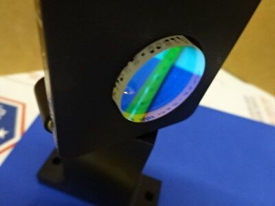 OPTICAL NEW FOCUS FLAT DICHROIC MIRROR COATED 488nm LASER OPTICS  AS IS #89-89