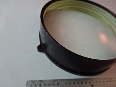 OPTICAL MOUNTED LENS CONVEX CONCAVE MIL SPEC LASER OPTICS AS IS #50-A-06