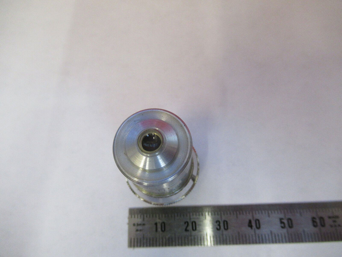 BAUSCH LOMB 10X OBJECTIVE DIVISIBLE OPTICS MICROSCOPE PART AS PICTURED &Q4-A-02