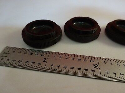 UNITRON NOSEPIECE PLASTIC CAPS LOT 4 EA MICROSCOPE PART AS PICTURED &AQ-A-06