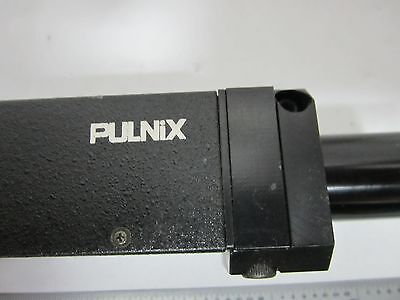 MICROSCOPE INSPECTION VIDEO CAMERA CCD PULNIX TM-745 OPTICS AS IS BIN#N4-16