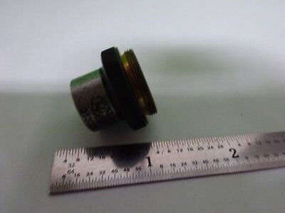 MICROSCOPE PART OLYMPUS M6 OBJECTIVE OPTICS AS IS BIN#72-33