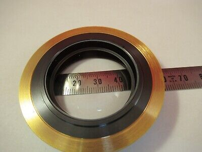 ZEISS GERMANY BRASS MOUNTED LENS MICROSCOPE PART OPTICS AS PICTURED &12-A-61