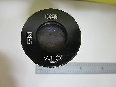 MIKROSKOPTEIL OLYMPUS Okular WF10X Bi JAPAN OPTICS AS IS BIN#T8-24