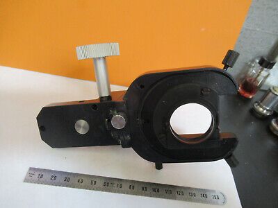 LEICA DMRB CONDENSER HOLDER PIECE GERMANY MICROSCOPE PART AS PICTURED R7-A-43