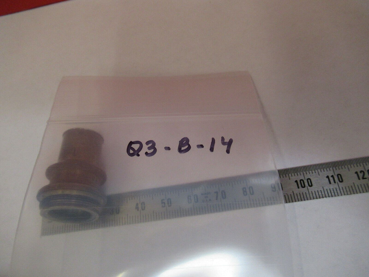 SPENCER ANTIQUE BRASS OPTICS 16mm OBJECTIVE MICROSCOPE PART AS PICTURED &Q3-B-14