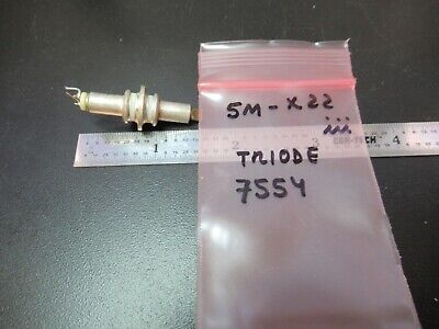 7554 ELECTRIC CERAMIC VACUUM TUBE LOW NOISE TRIODE AS PICTURED 5M-X22