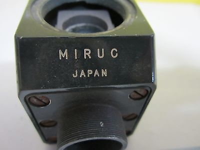 MICROSCOPE PART BEAM SPLITTER MIRUC JAPAN TECHNICAL INSTRUMENTS AS IS BIN#U1-27