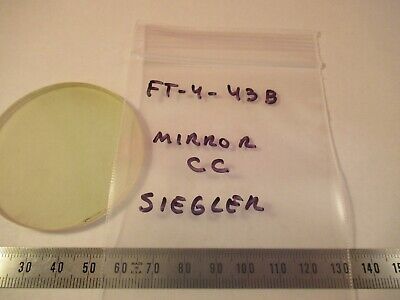 MIL SPEC OPTICAL SIEGLER MIRROR CONCAVE LASER OPTICS AS PICTURED &FT-4-43B