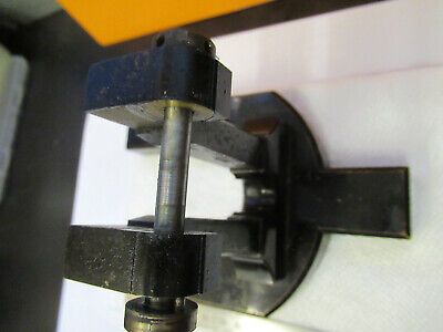 ANTIQUE CARL ZEISS BRASS  HORSESHOE RARE MICROSCOPE PART AS PICTURED P9-A-85