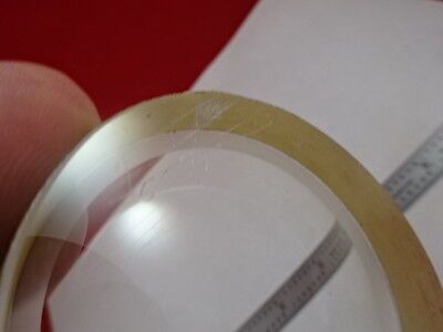 OPTICAL GLASS CONCAVE CALIBRATION LENS OPTICS AS IS B#T3-F-03