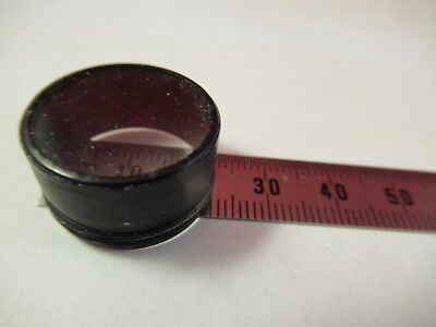 OPTICAL MOUNTED RETICLE MICROMETER MICROSCOPE PART AS PICTURED &39-A-57