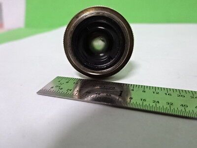 MICROSCOPE PART OBJECTIVE CARL ZEISS GERMANY APO 90X [dirty] OPTICS AS IS #AE-24