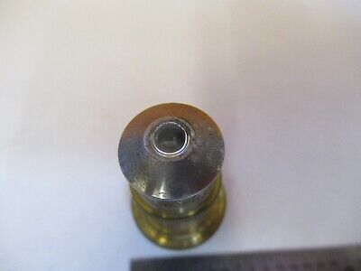 ANTIQUE BRASS OBJECTIVE 44X SPENCER OPTICS MICROSCOPE PART AS PICTURED #7B-B-115