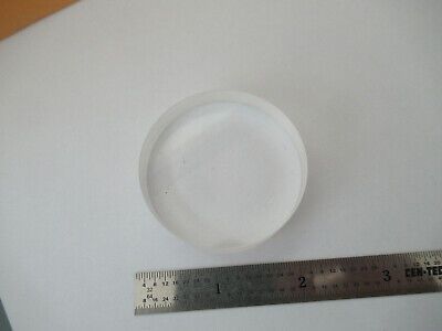 OPTICAL FLAT FUSED SILICA 2" DIAMETER LASER OPTICS AS PICTURED &F5-A-05