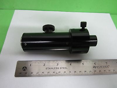 MICROSCOPE PART CAMERA ADAPTER TUBUS + LENS OPTICS AS IS BIN#65-58