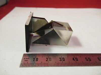 OPTICAL GLASS PRISM OPTICS AS PICTURED FT-2-67