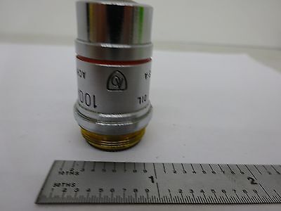 MICROSCOPE SPENCER AO OBJECTIVE ACHROMAT 100X AMERICAN OPTICS AS IS BIN47-E-06