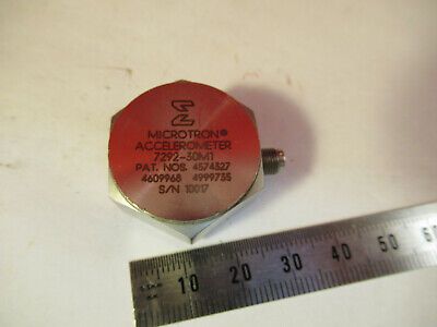 MEGGITT ENDEVCO 7292-30M1 ACCELEROMETER VIBRATION SENSOR AS PICTURED #10-A-46