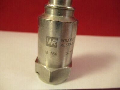 WILCOXON RESEARCH ACCELEROMETER MODEL 766 VIBRATION SENSOR AS PICTURED &Z4-B-05