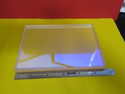 OPTICAL COHERENT COATED FLAT PLATE GLASS BK7 PRO OPTICS AS PICTURED &FT-6-128