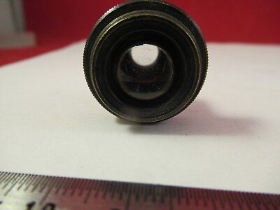 ANTIQUE CARL ZEISS GERMANY OBJECTIVE 2 MICROSCOPE PART AS PICTURED &FT-4-101