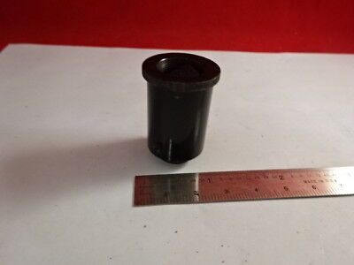 ANTIQUE POLARIZER CRYSTAL MOUNTED LENS POL MICROSCOPE PART OPTICS AS IS &4B-A-17