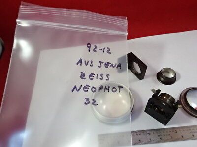 NEOPHOT 32 LOT LENSES LENS AUS JENA ZEISS GERMANY MICROSCOPE PART AS IS &92-12