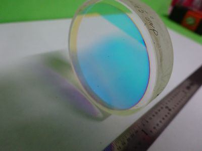 OPTICAL COATED DICHROIC MIRROR LASER OPTICS AS IS BIN#W8-25