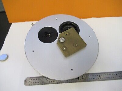 LEICA GERMANY DMRB MAGNIFICATION TURRET 1X MICROSCOPE PART AS PICTURED &H8-B-30