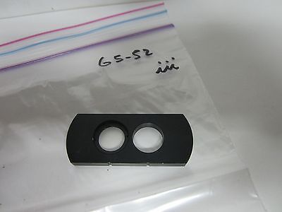 MICROSCOPE POLARIZER SLIDE LEITZ WETZLAR OPTICS BIN#G5-52