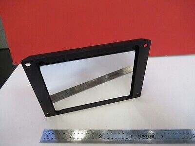 OLYMPUS JAPAN FLAT MIRROR OPTICS ILLUMINA MICROSCOPE PART AS PICTURED &3-FT-X12