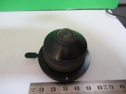 BAUSCH LOMB CONDENSER + IRIS  DIAPHRAGM  MICROSCOPE PART as pictured Q5-B-22