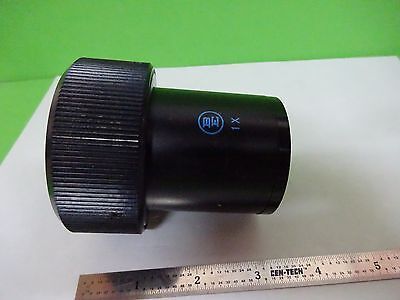 MICROSCOPE PART BARNES ENGINEERING INFRARED OBJECTIVE REFLECTIVE 1X AS IS #V8-45