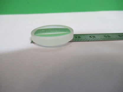 FOR PARTS OPTICAL COATED LENS PLANO CONVEX OPTICS AS PICTURED &w9-a-15