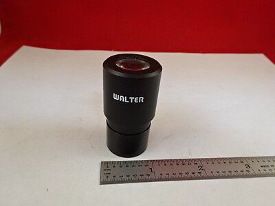 MICROSCOPE PART OCULAR EYEPIECE WALTER WF10X 16 mm OPTICS AS IS B#U1-B-01