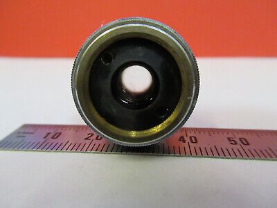 BAUSCH LOMB OBJECTIVE 10X DIVISIBLE OPTICS MICROSCOPE PART AS PICTURED &8Y-A-29