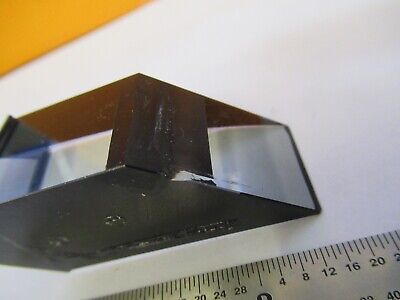 NIKON JAPAN GLASS PRISM HEAD MICROSCOPE PART OPTICS AS PICTURED &85-B-108