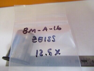 ANTIQUE ZEISS 12.5 EYEPIECE OCULAR OPTICS MICROSCOPE PART AS PICTURED &8M-A-16