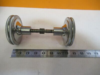 SPENCER AO ANTIQUE KNOBS MAIN FRAME MICROSCOPE PART AS PICTURED &P2-A-89