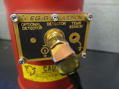 OPTICAL EG&G JUDSON CRYOGENIC INFRARED LIGHT DETECTOR OPTICS AS PICTURED J10D